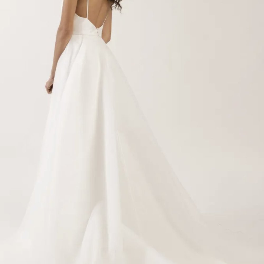 Jenny Yoo Lorelei Wedding Dress with Custom Lace - Picture 6 of 6